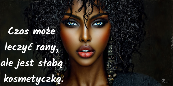 Czas może leczyć rany, ale jest słabą kosmetyczką