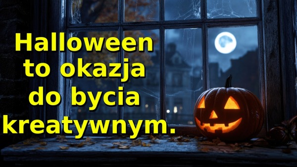 Halloween to okazja do bycia kreatywnym