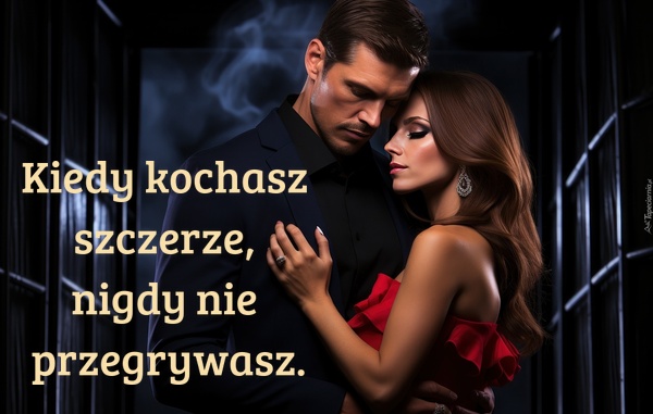 Kiedy kochasz szczerze, nigdy nie przegrywasz