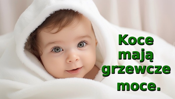 Koce mają grzewcze moce