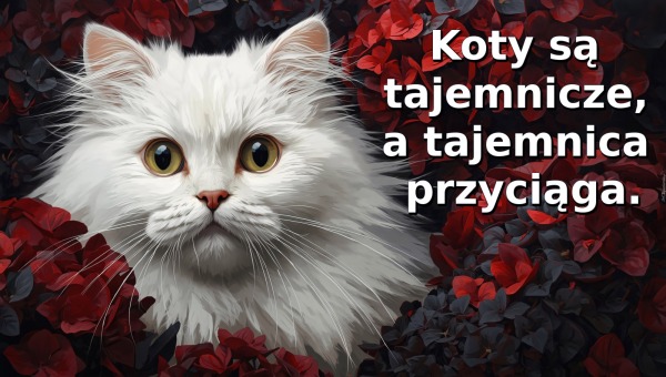 Koty są tajemnicze, a tajemnica przyciąga