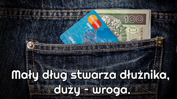 Pieniądz jest bezwonny, ale...