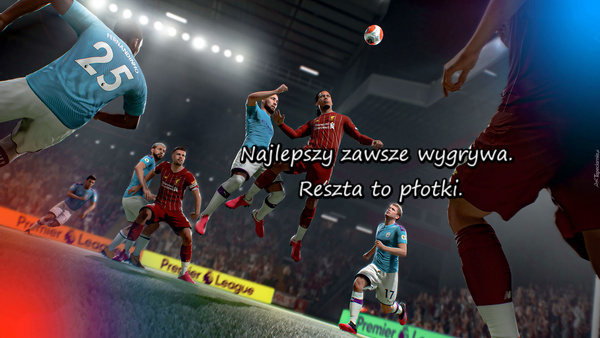 Najlepszy zawsze wygrywa. Reszta to płotki