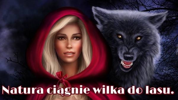 Prawdziwa kobieta poskromi nawet wilka