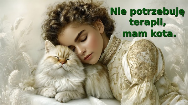 Nie potrzebuję terapii, mam kota