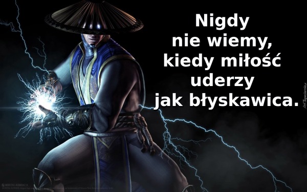 Nigdy nie wiemy, kiedy miłość uderzy jak błyskawica