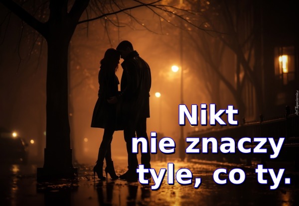 Nikt nie znaczy tyle, co ty