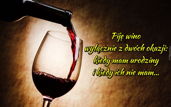 Wino to cudotwórca, bowiem rozwiązuje języki i uwalnia niezwykłe historie