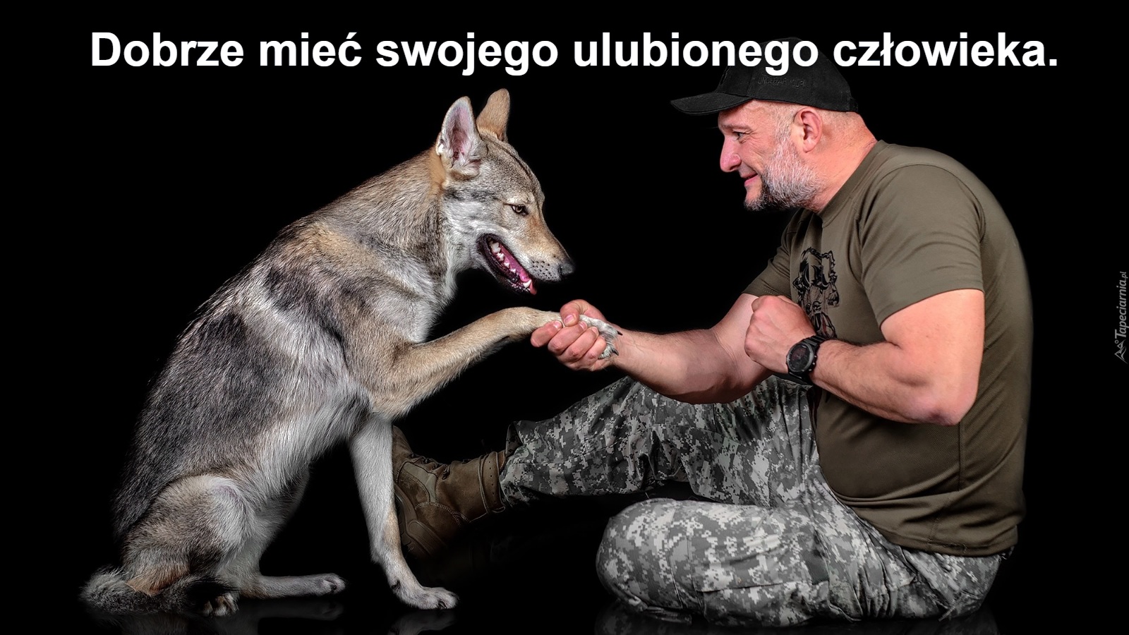 Dobrze mieć swojego ulubionego człowieka.