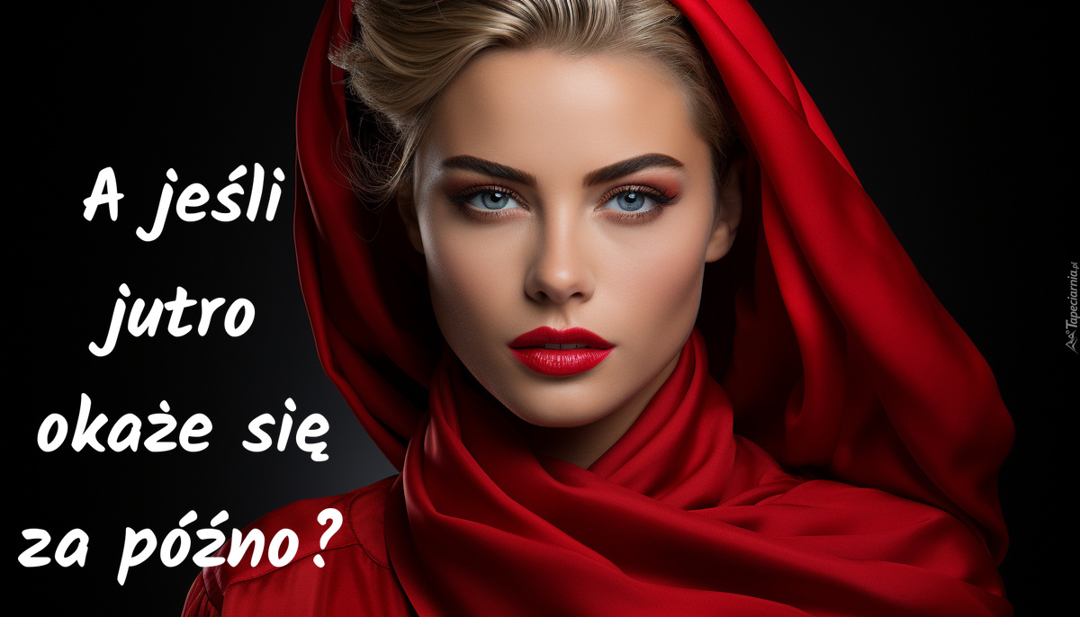 A jeśli jutro okaże się za późno