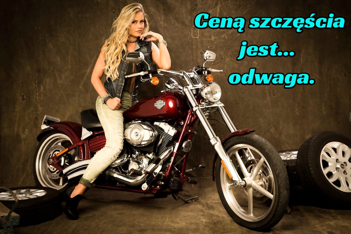 Ceną szczęścia jest... odwaga