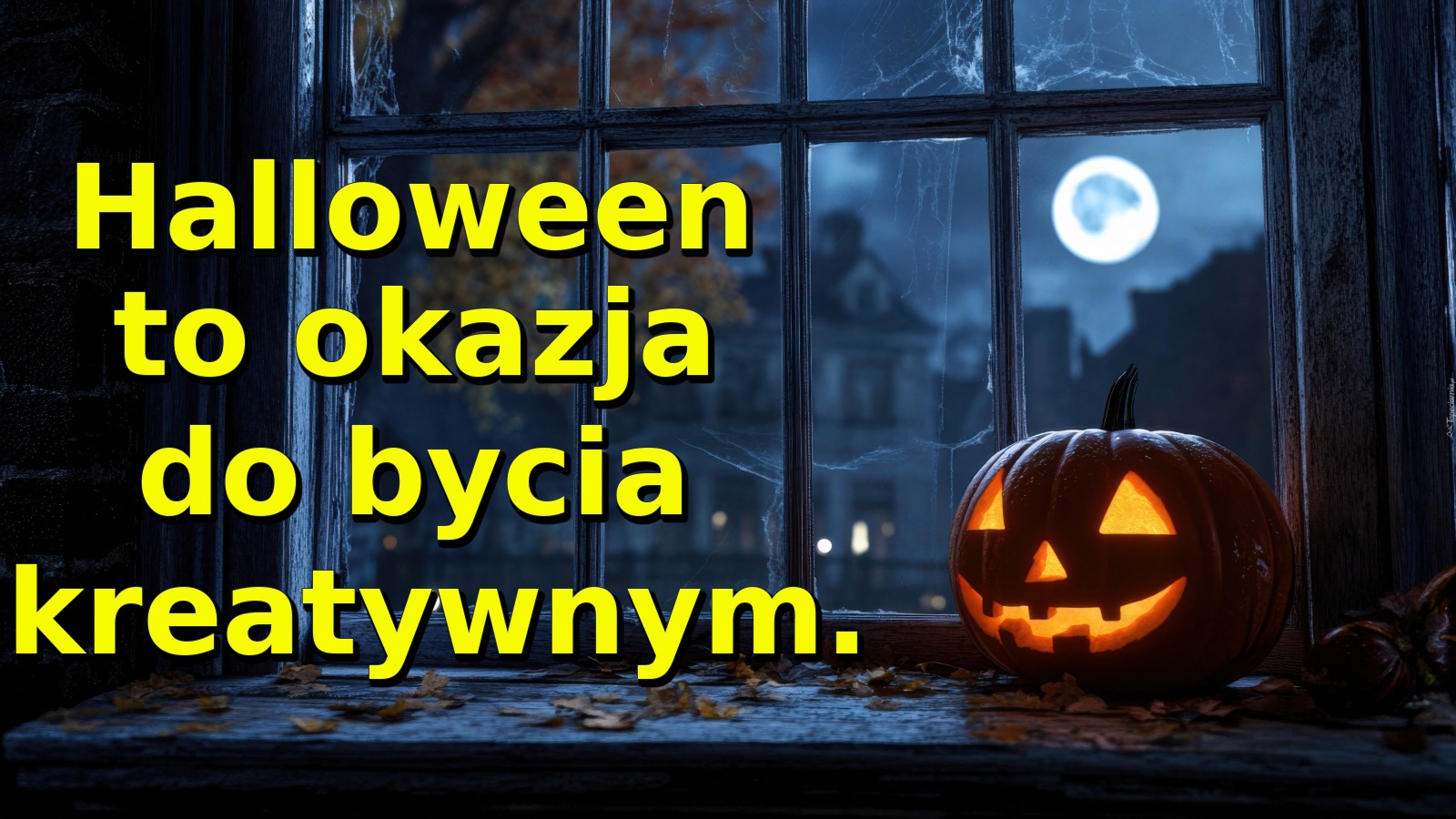 Halloween to okazja do bycia kreatywnym