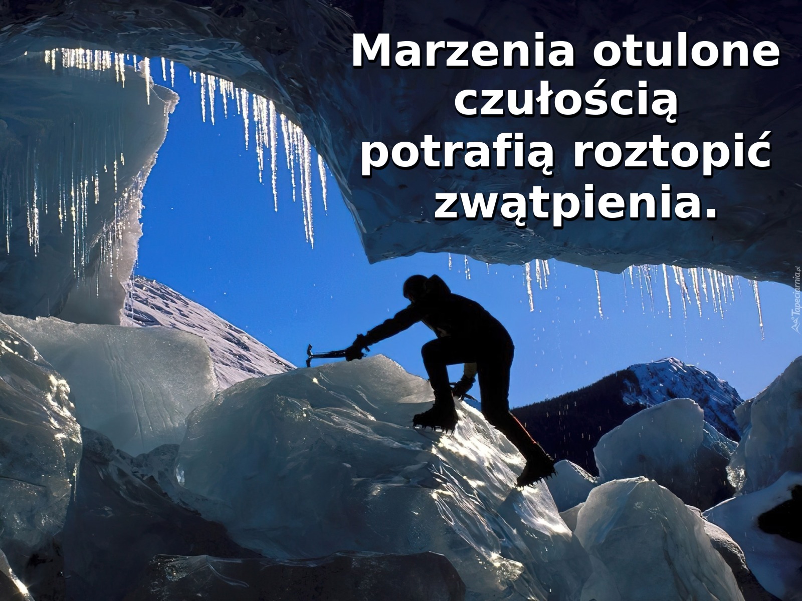 Marzenia otulone czułością potrafią roztopić zwątpienia