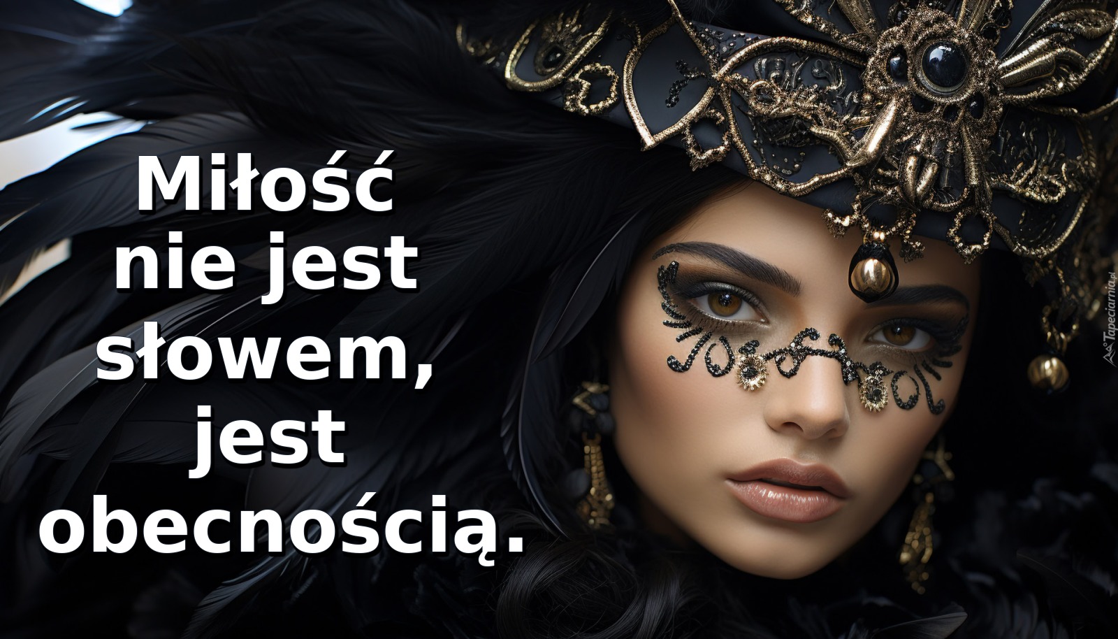 Miłość nie jest słowem, jest obecnością