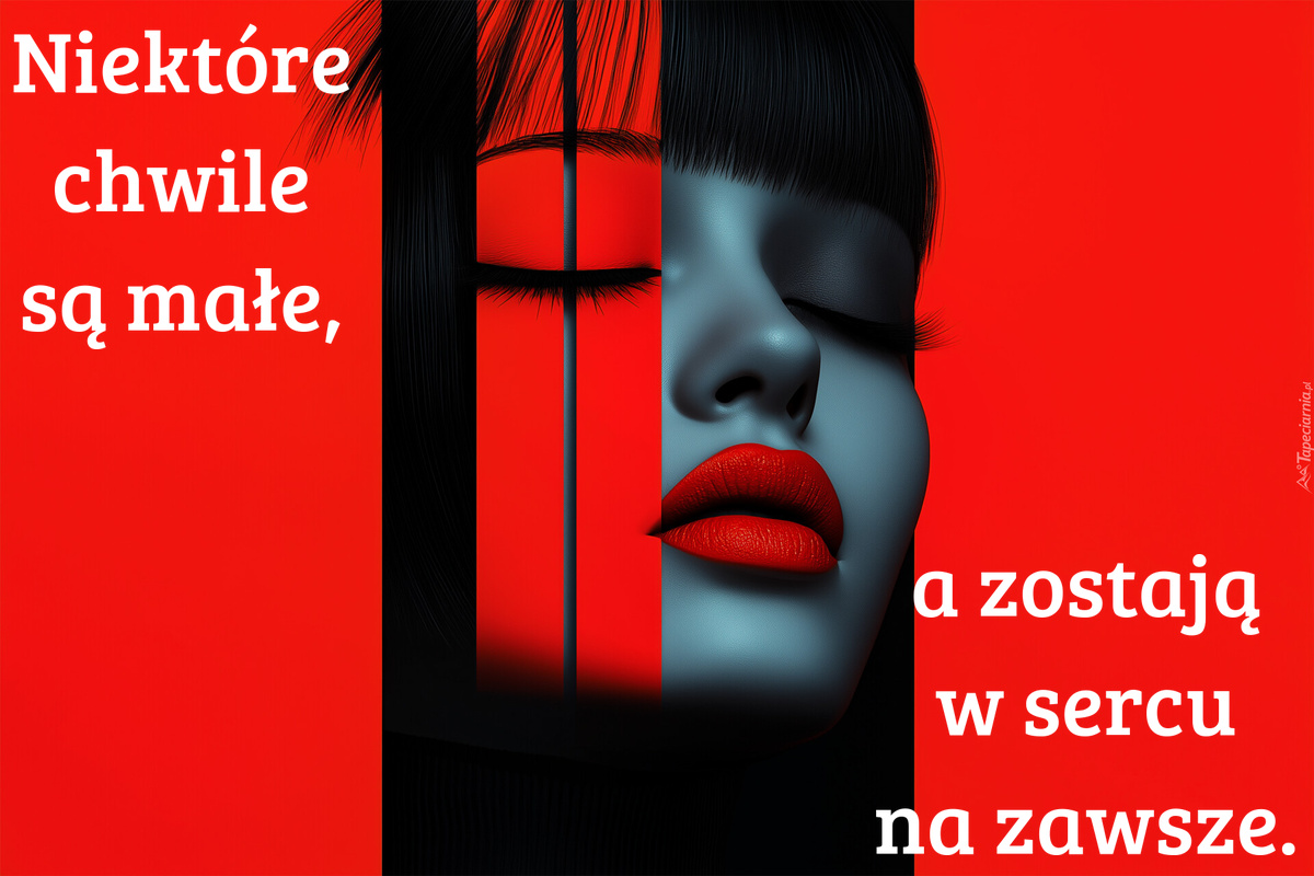 Niektóre  chwile  są małe,  a zostają  w sercu  na zawsze