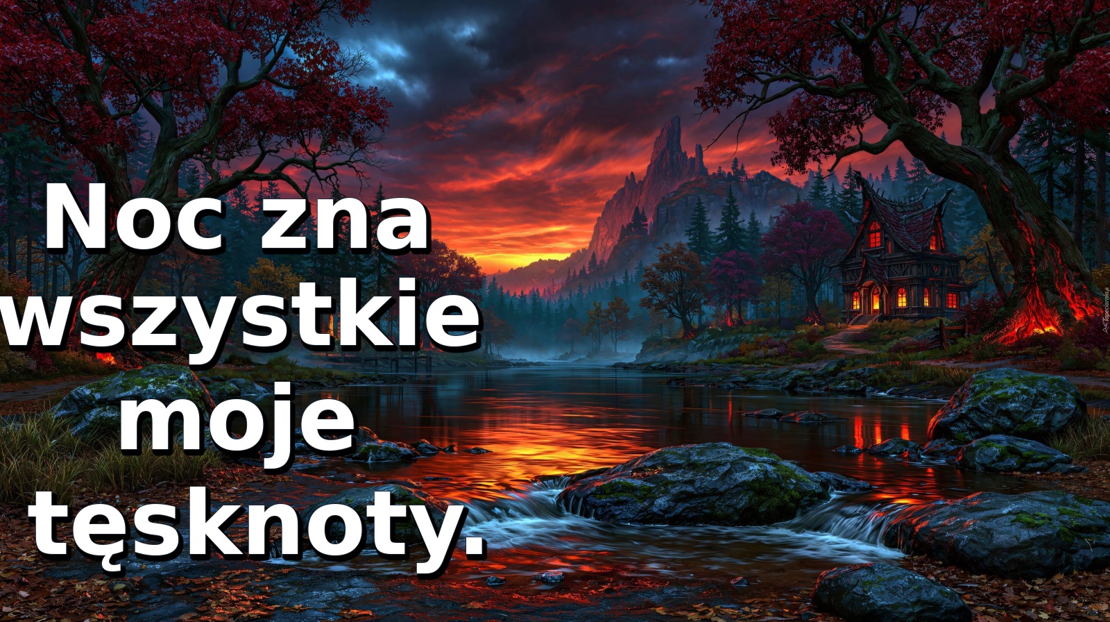 Noc zna wszystkie moje tęsknoty
