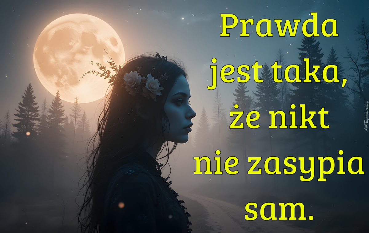 Prawda jest taka, że nikt nie zasypia sam
