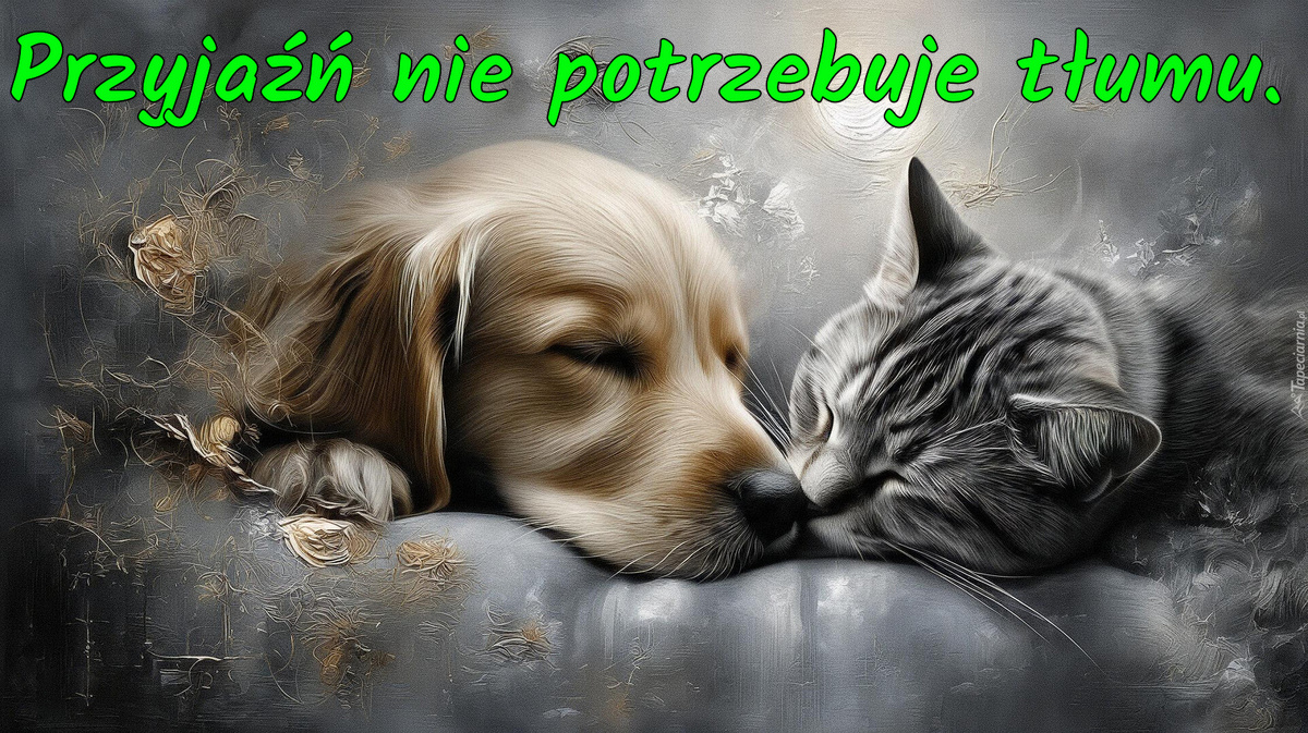 Przyjaźń nie potrzebuje tłumu