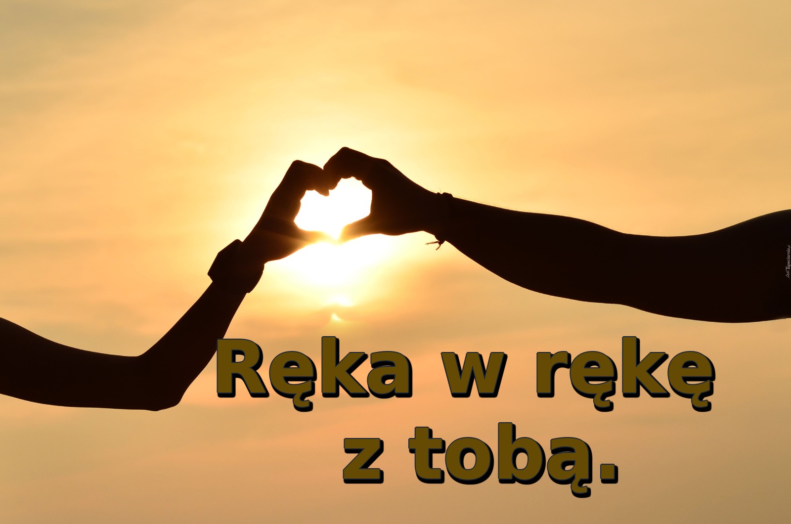 Ręka w rękę z tobą