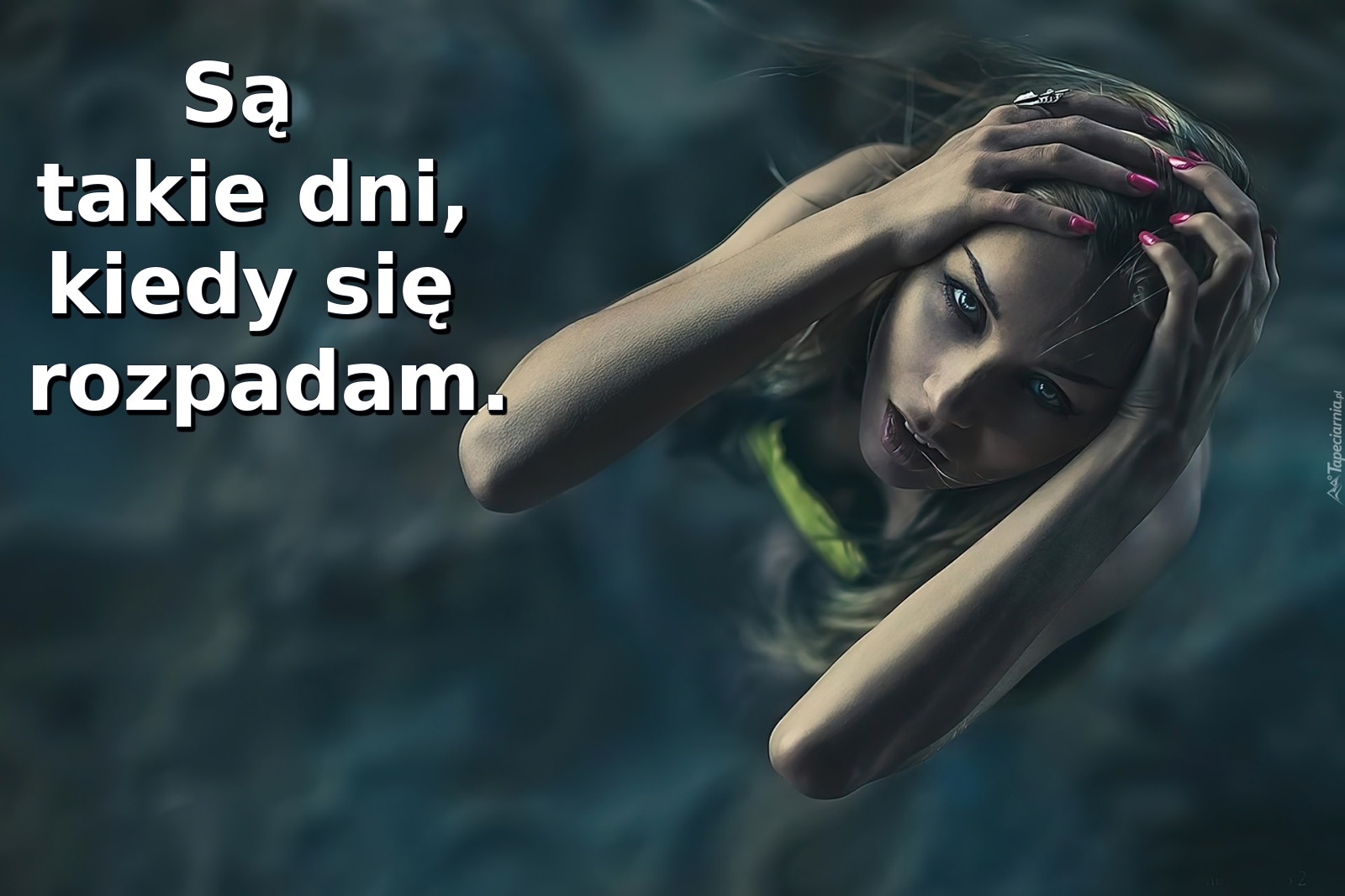 Są takie dni, kiedy się rozpadam