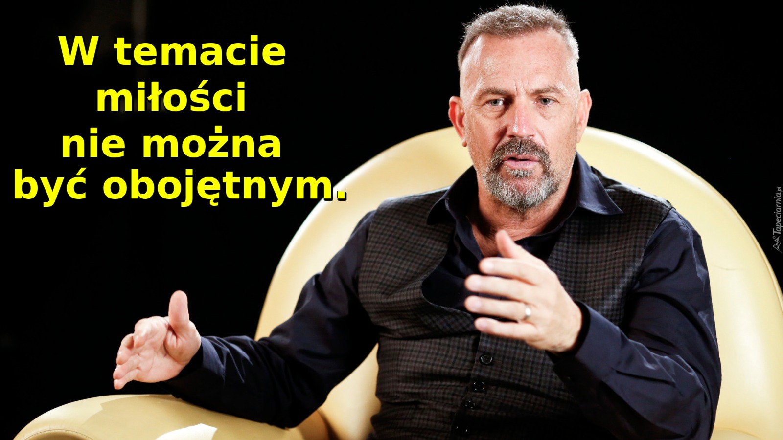 W temacie miłości nie można być obojętnym
