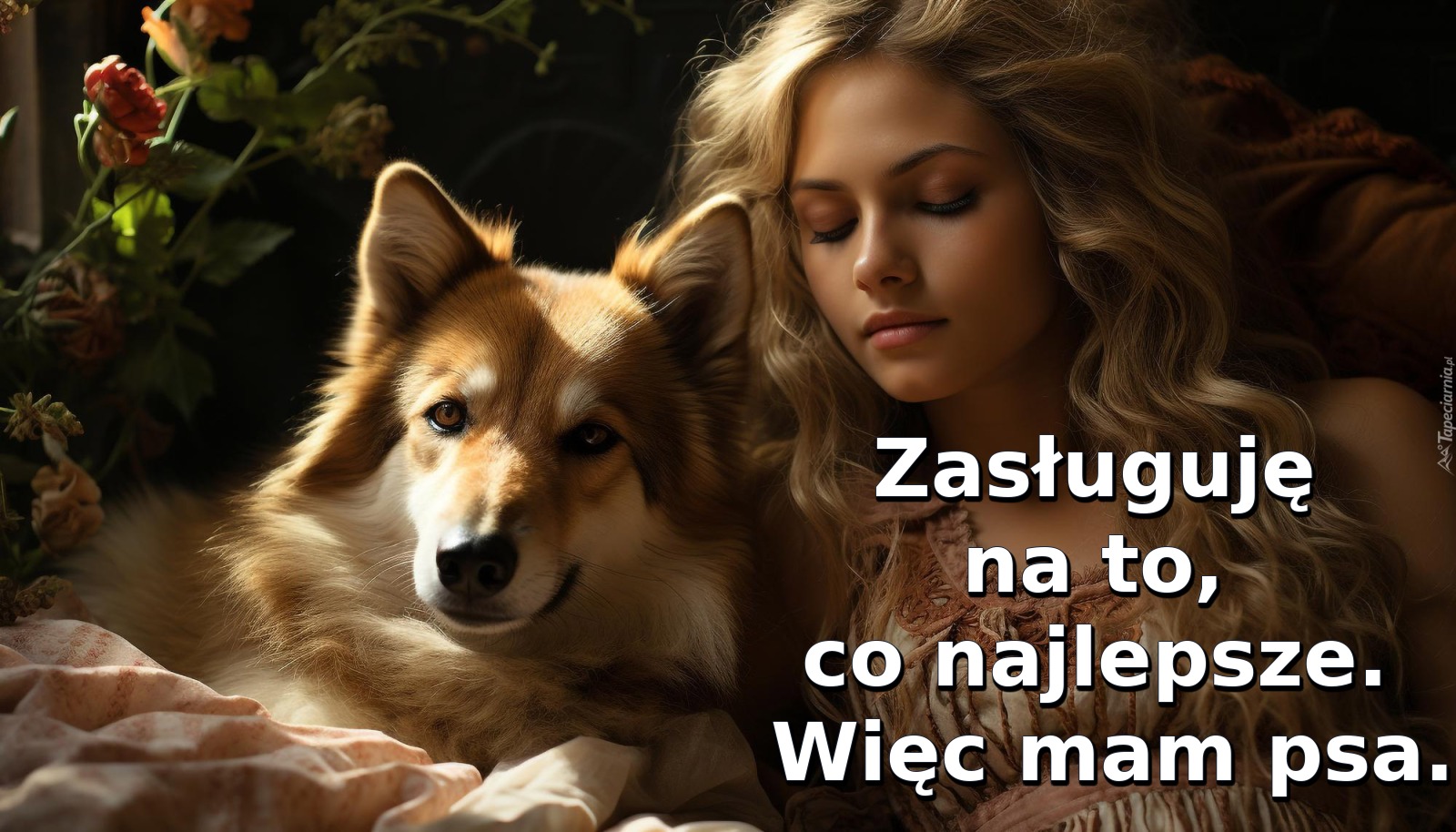 Zasługuję na to, co najlepsze. Więc mam psa