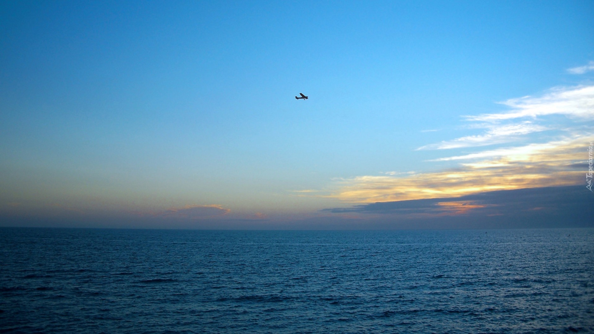 Niebo, Morze, Samolot