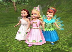Film animowany, Barbie jako Roszpunka, Barbie as Rapunzel, Barbie, Siostrzyczki